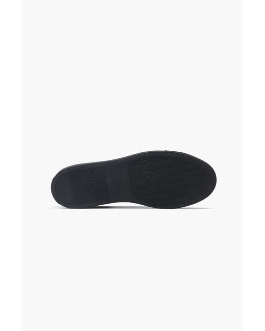 Common Projects Black Logo Casual Shoes for men
