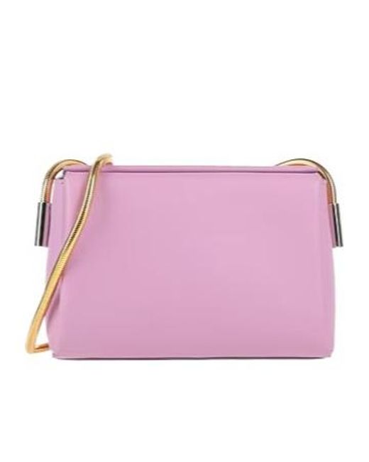Marni Pink Small Cowhide Shoulder Bag