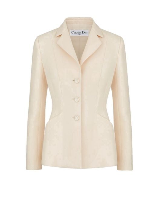 Dior Natural Christian Single-Breasted Jacket
