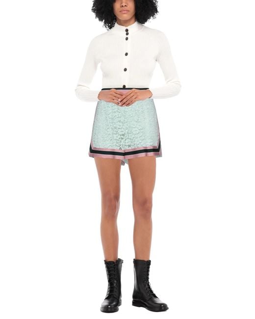 Dolce & Gabbana Green Knit Shorts