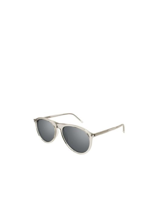 Saint Laurent Multicolor Eyewear Aviator Frame Sunglasses for men