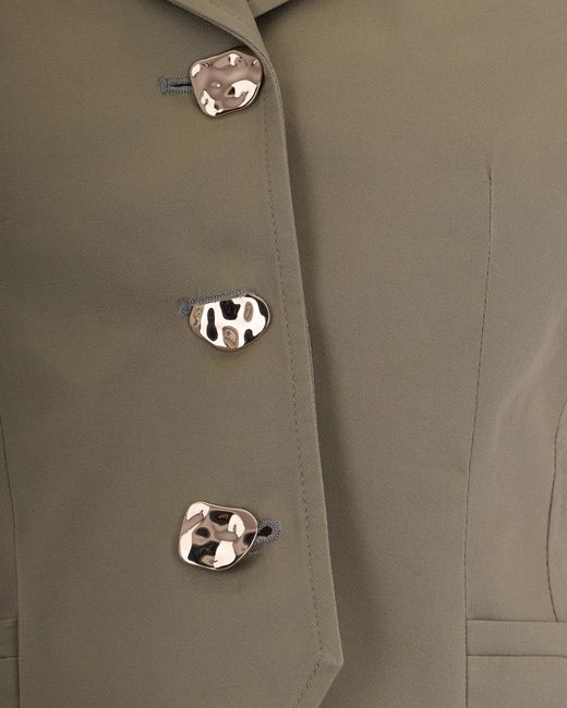 Liu Jo Green Button Jacket