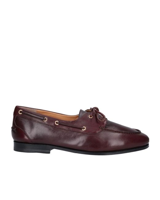 Bally Brown Pathy Lace-Up Derby Shoes for men