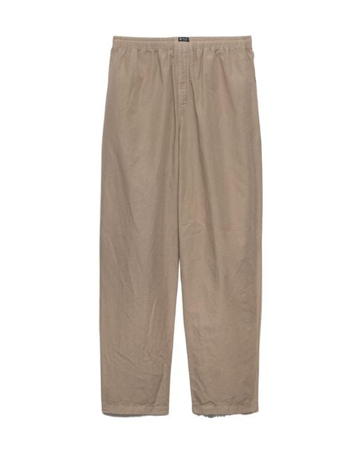 Prada Natural Linen-Blend Pants for men