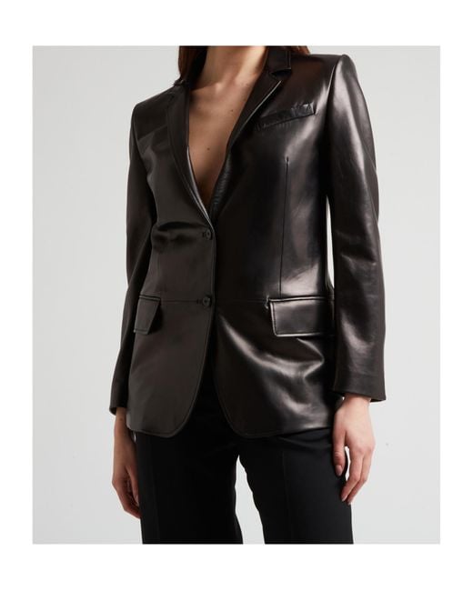 McQueen Black Single Breasted Jacket