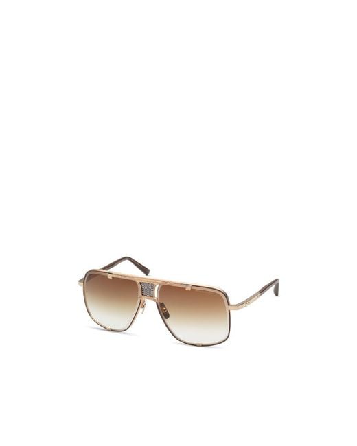 Dita Eyewear White Shield Frame Sunglasses for men