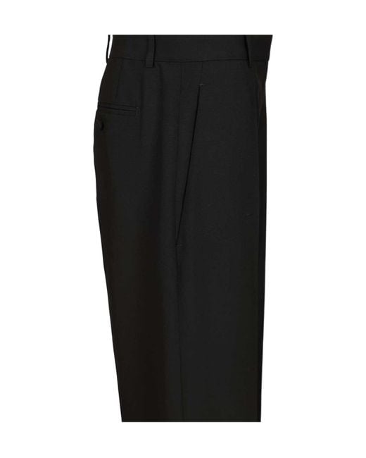 Tom Ford Black Fresco Lana Relaxed Straight Pants
