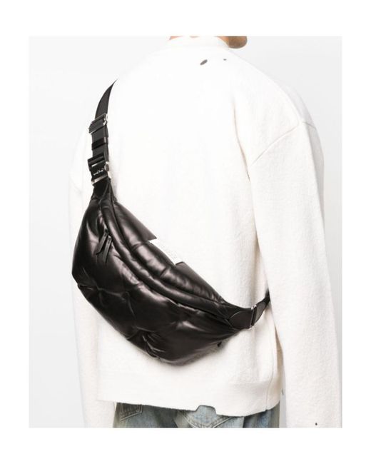 Maison Margiela Black Glam Slam Waist Bag for men