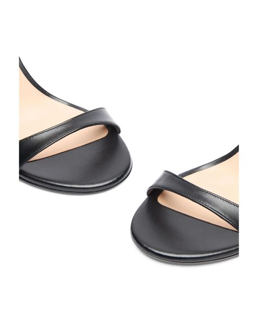 Stuart Weitzman Metallic Nudist Ii Sandal 75