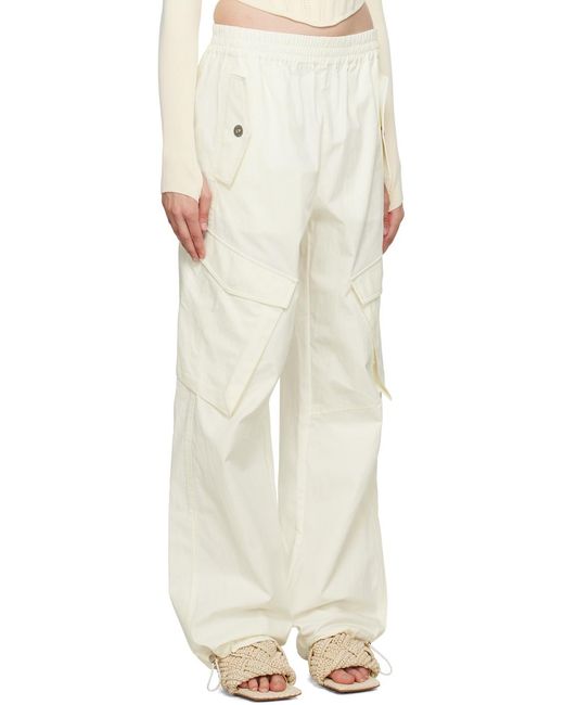 Dion Lee Natural Pocket Overalls Casual Pants for men