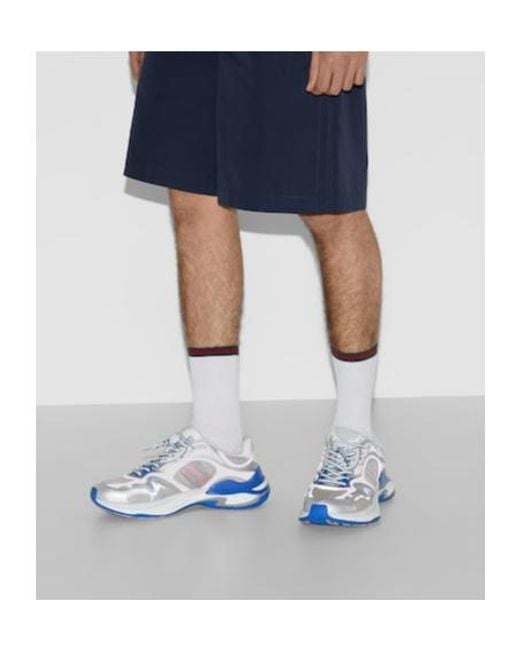 Gucci Blue 2.0 Sneaker, Fabric for men
