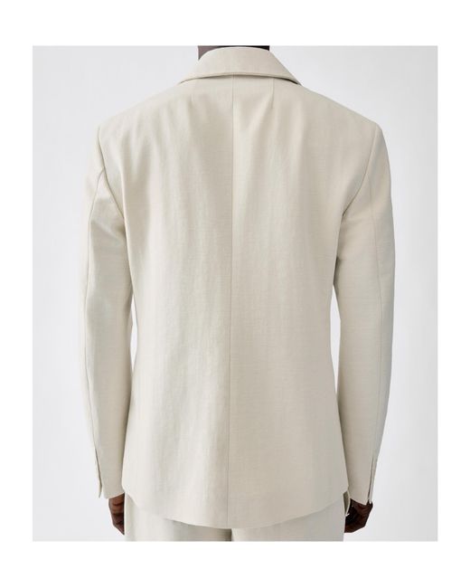 Jacquemus White The Melo Jacket for men