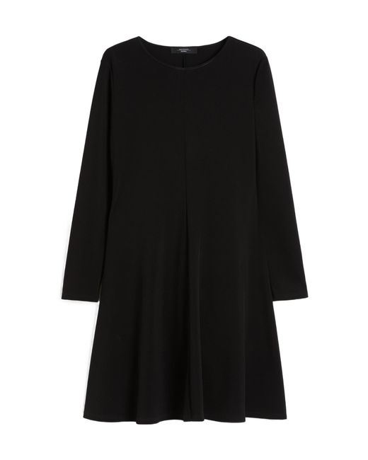 Weekend by Maxmara Black Long Sleeve Dress