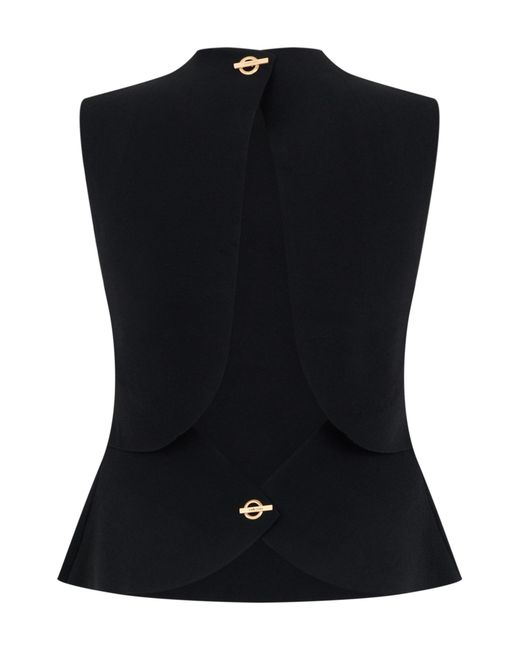Cult Gaia Black Sleeveless Vest