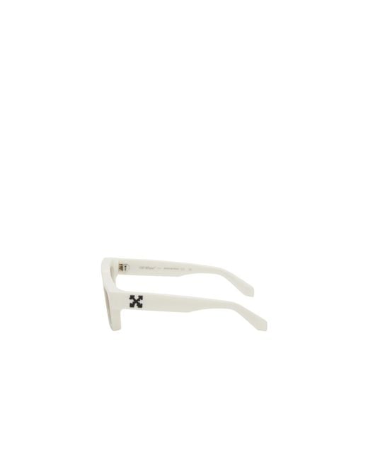 Off-White c/o Virgil Abloh White Virgil Rectangular Sunglasses for men