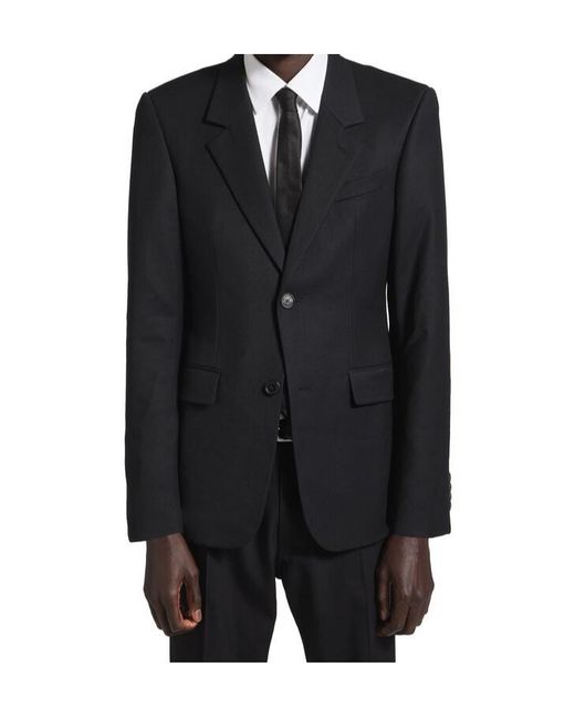 Balenciaga Black Standard Tailored Jacket for men