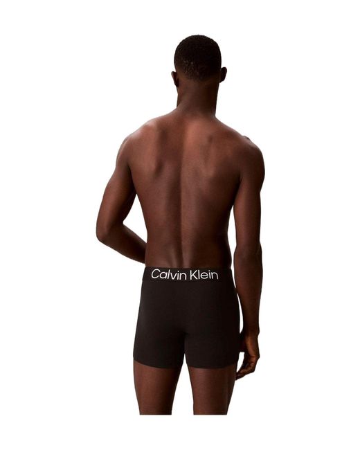 Calvin Klein Black Solid Color Single Boxer for men