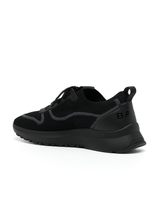 Bally Black Davyn Mesh Sneakers for men