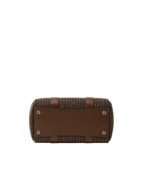 Loro Piana Brown Loom Bag L25