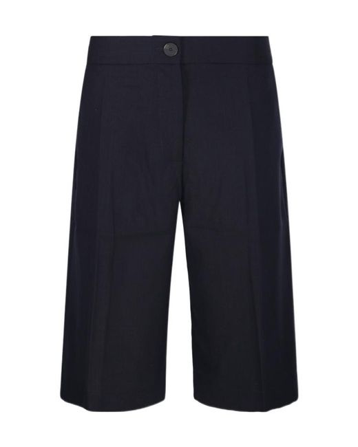 Studio Nicholson Blue Cabra Tailored Shorts