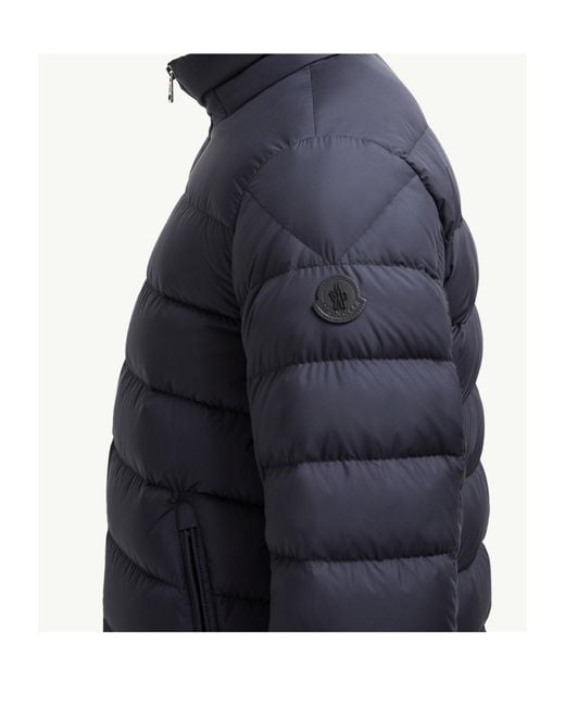 Moncler Blue Zip-Up Long-Sleeved Jacket for men