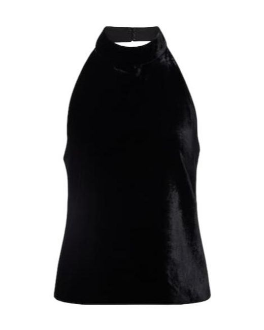 Nili Lotan Black Halter Neck Cardigan