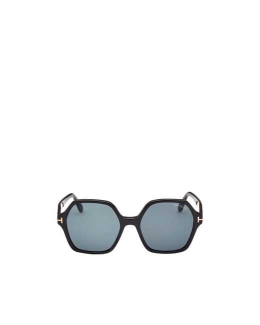 Tom Ford Blue Eyewear Geometric Frame Sunglasses
