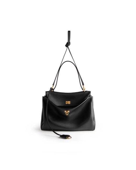 Balenciaga Black Rodeo Medium Handbag