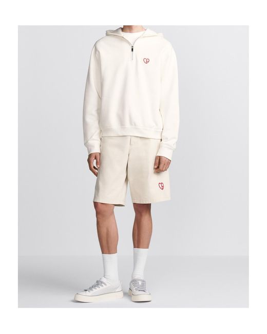 Dior Natural Homme Button Detailed Bermuda Shorts for men