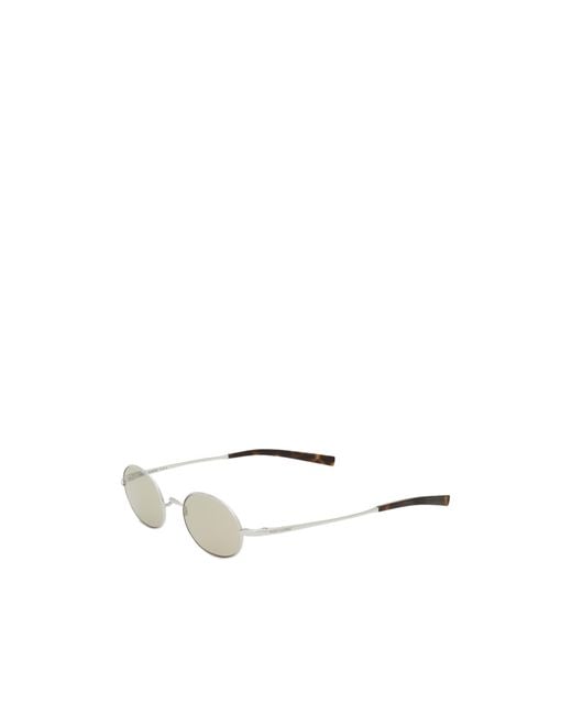 Saint Laurent White Full Frame Sunglasses for men