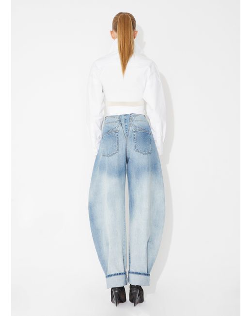 Alaïa White Long-Sleeved Jumpsuit