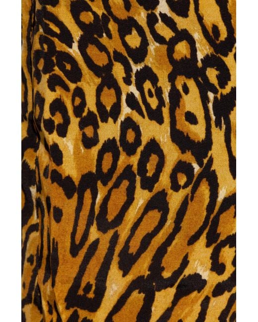 Moschino Yellow Pattern Shorts for men