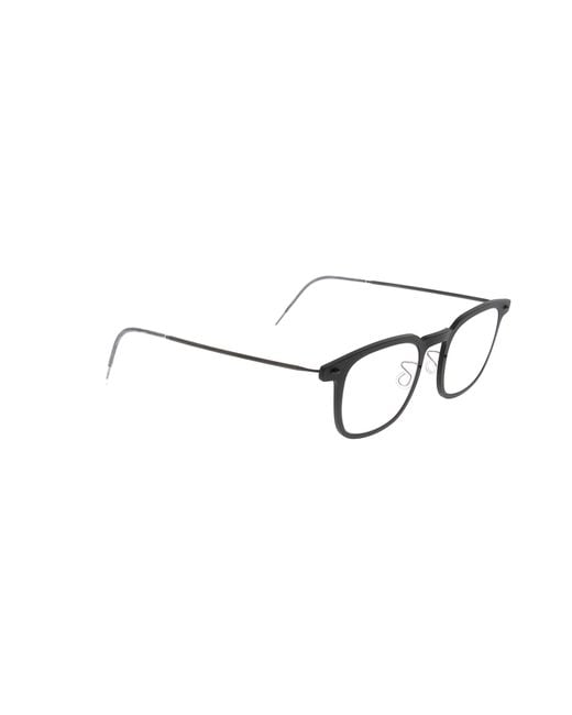 Lindberg White Square Frame Glasses