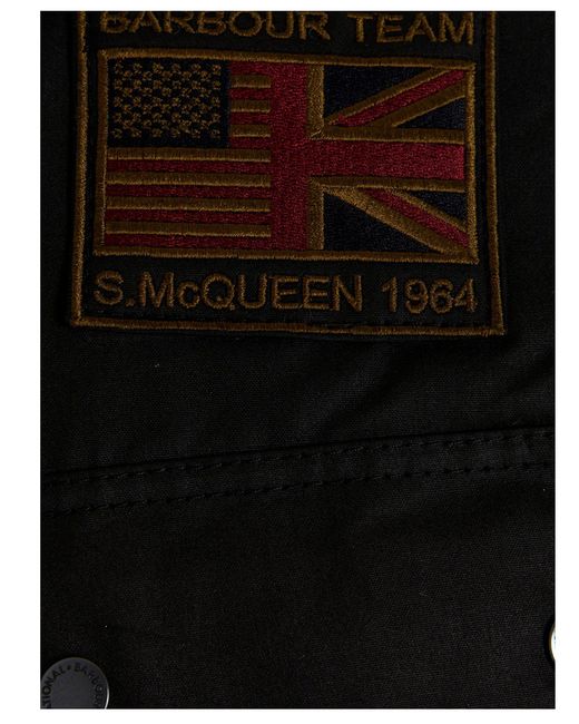 Barbour Black Workers Jacket for men