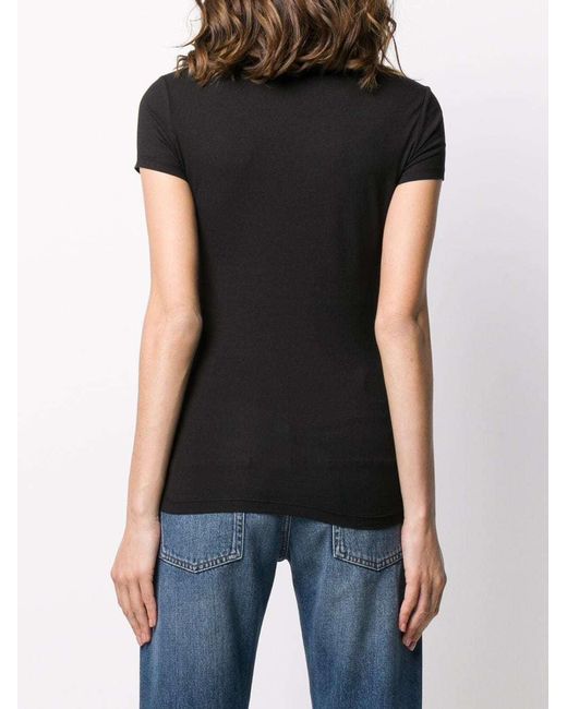 Moschino Black Love Printed T-Shirt
