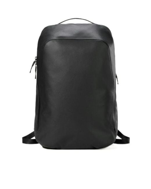 Veilance Black Anodic Backpack for men