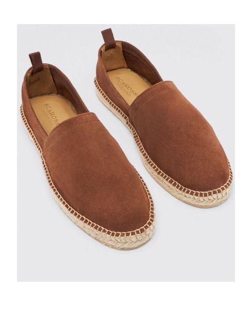 Scarosso Brown Round-Headed Love Shoes for men