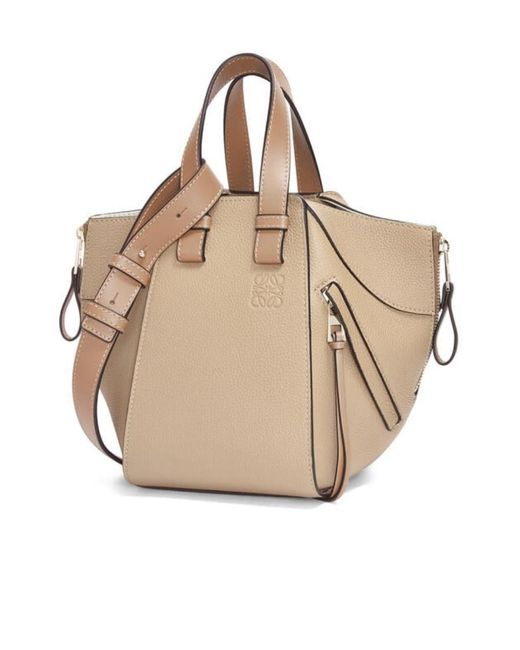 Loewe Natural Compact Hammock Bag