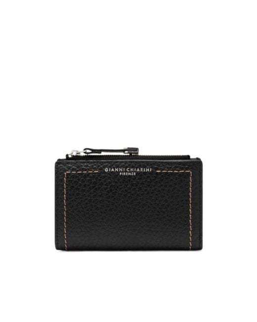 Gianni Chiarini Black Wallets Bubble