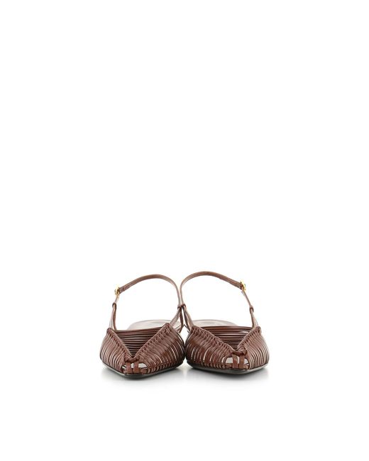 Giuseppe Zanotti Brown Wedge Sandals