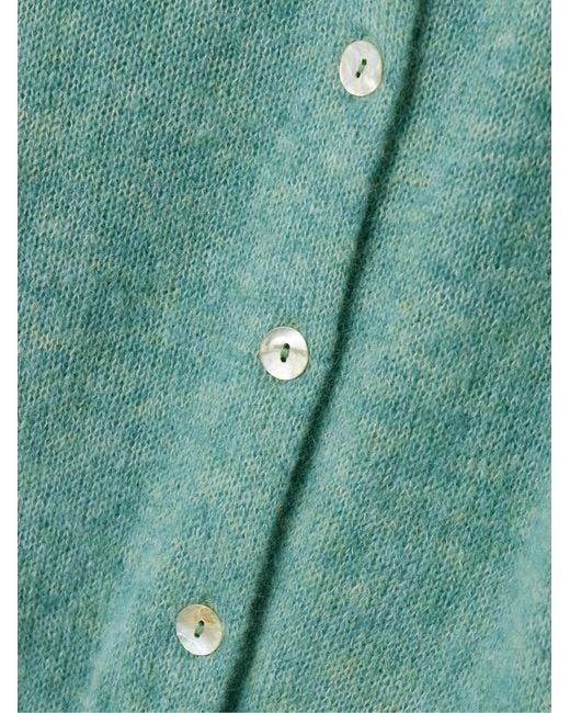 Doen Green Long-Sleeved Cardigan
