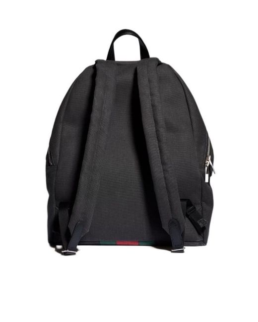 Gucci Black Positano Large Backpack for men