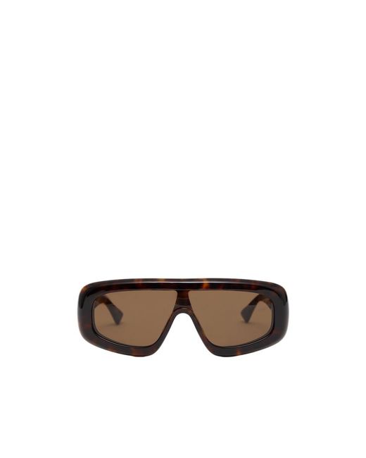 Bottega Veneta Brown Full Frame Sunglasses