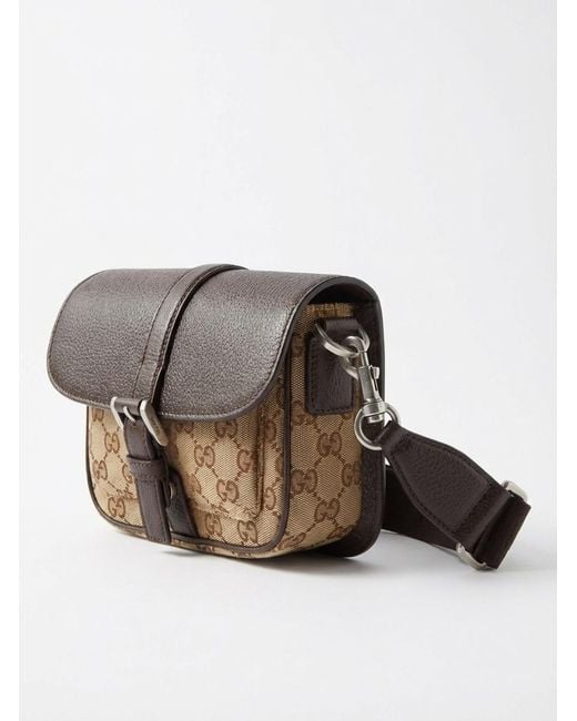 Gucci Brown Gg Mini Bag for men