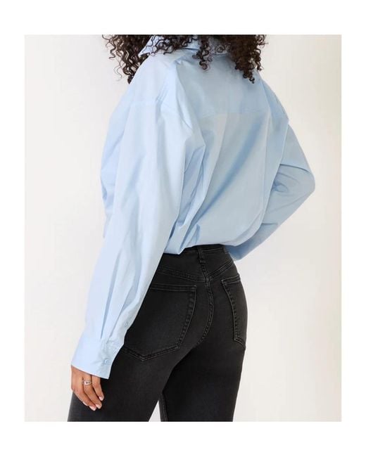 Rag & Bone Blue Long Sleeve Shirt