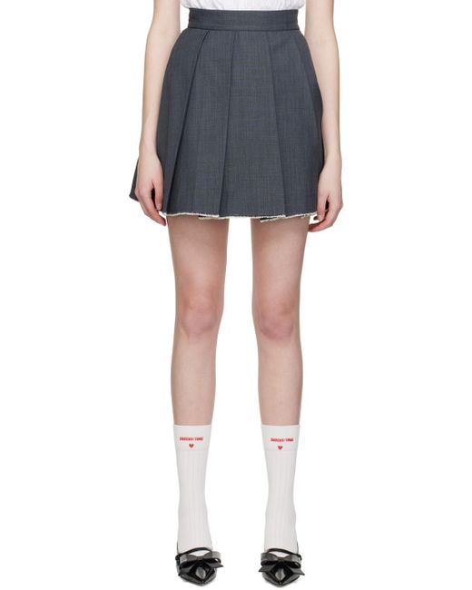ShuShu/Tong Black Pleated Skirts