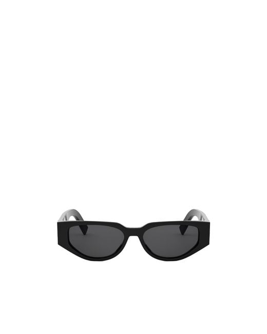 Dior White Eyewear Irregular Frame Sunglasses for men