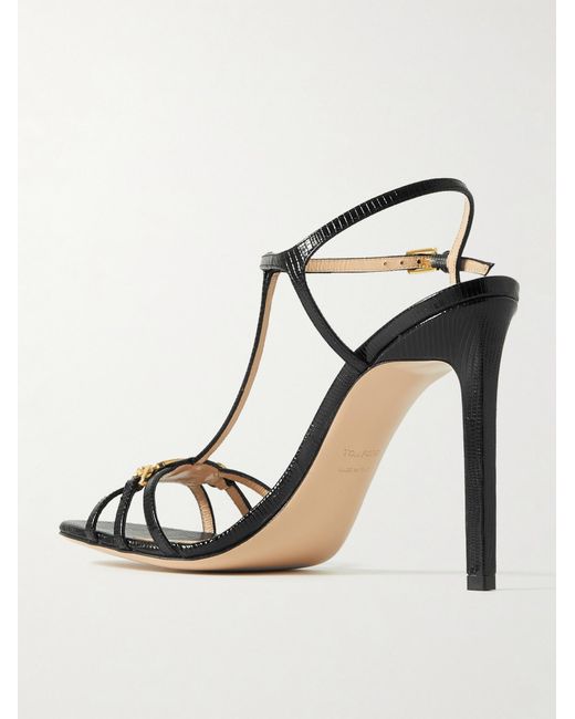 Tom Ford Multicolor Ankle Strap Heeled Sandals