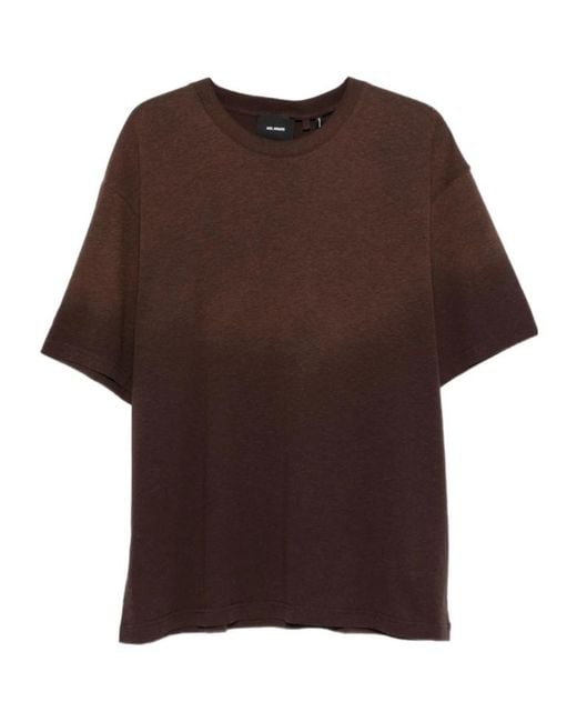 Axel Arigato Brown Short-Sleeved T-Shirt for men