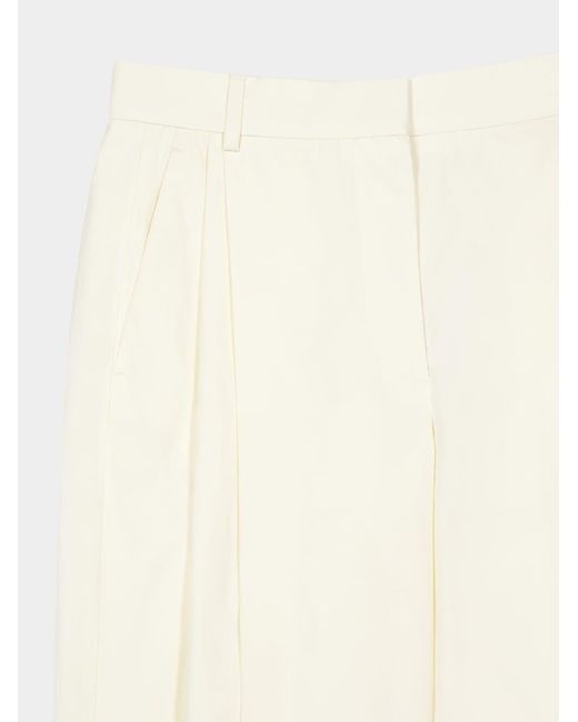 Stella McCartney White Casual Pants With Belt Loops